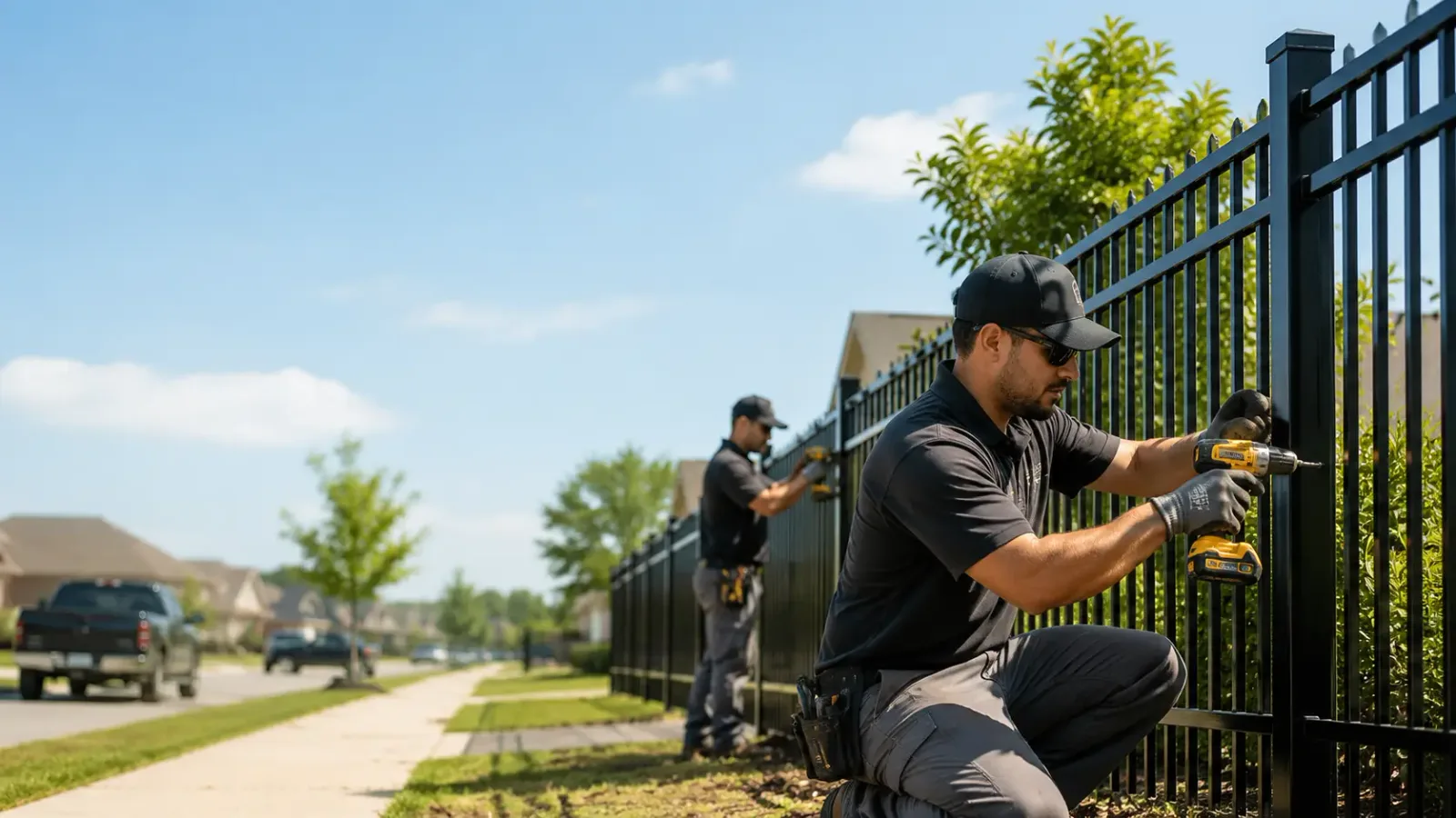 Metal Fence Installation in Alexandria, NE